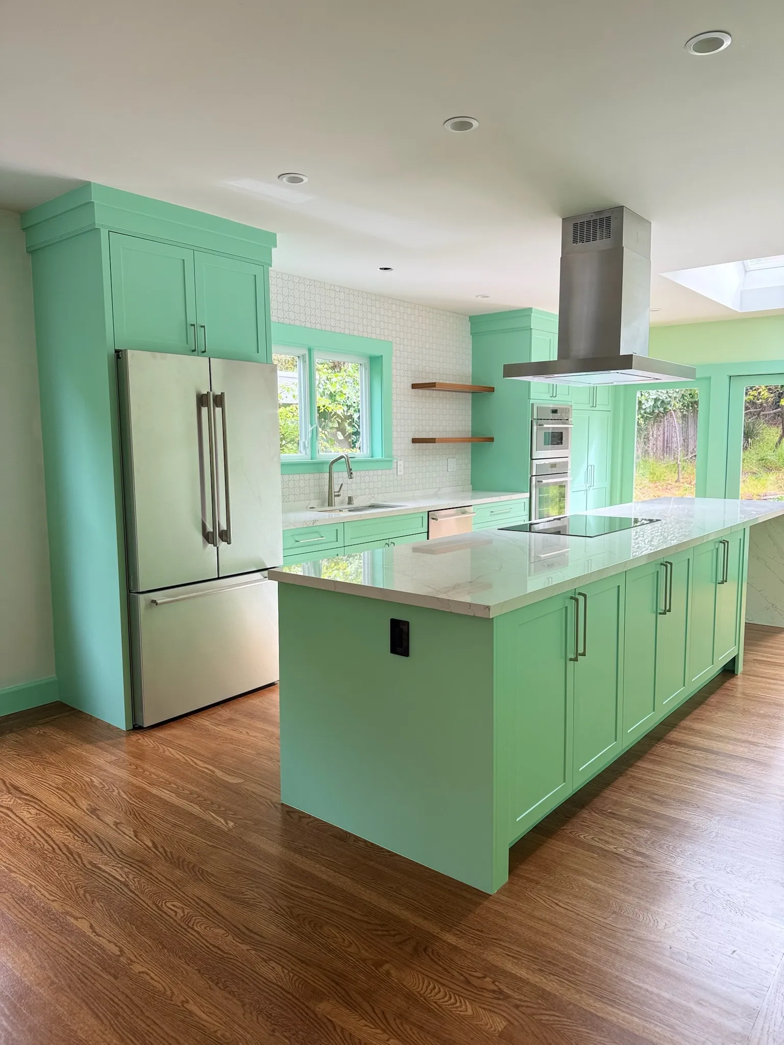 Refinished Bay Area kitchen by Endure Painting